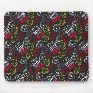 Little Miss Bad   Schwarzes, Rotes und Gelbes Must Mousepad