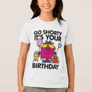 Little Miss Birthday   Die Kurzversion 32 Tri-Blend Shirt