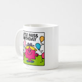 Little Miss Birthday | Geschenke & Balloons Kaffeetasse (Vorderseite Links)