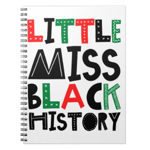Little Miss Black History Month Notizblock
