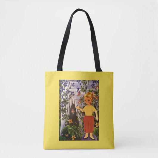 Little Miss Blondie Hiker Tote Bag Tasche (Vorderseite)