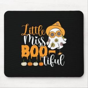 Little Miss Boo schön Niedlich Boo Ghost Halloween Mousepad