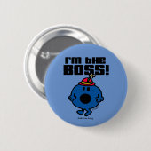 Little Miss Bossy | Ich bin der Boss Button (Vorne & Hinten)
