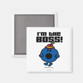Little Miss Bossy | Ich bin der Boss Magnet (Vorderseite/Rückseite)