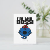 Little Miss Bossy | Ich bin der Boss Postkarte (Stehend Vorderseite)
