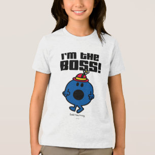 Little Miss Bossy   Ich bin der Boss Tri-Blend Shirt