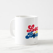 Little Miss Bossy | Liebe zu besetzen Kaffeetasse (Vorderseite Links)