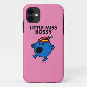 Little Miss Bossy Schwarze Schrift Case-Mate iPhone Hülle