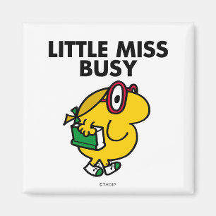 Little Miss Busy Lesestunde Magnet