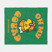 Little Miss Busy Oh mein Gourmet Halloween Fleecedecke (Vorderseite (Horizontal))