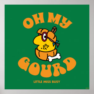 Little Miss Busy Oh mein Gourmet Halloween Poster