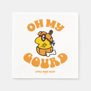 Little Miss Busy Oh mein Gourmet Halloween Serviette