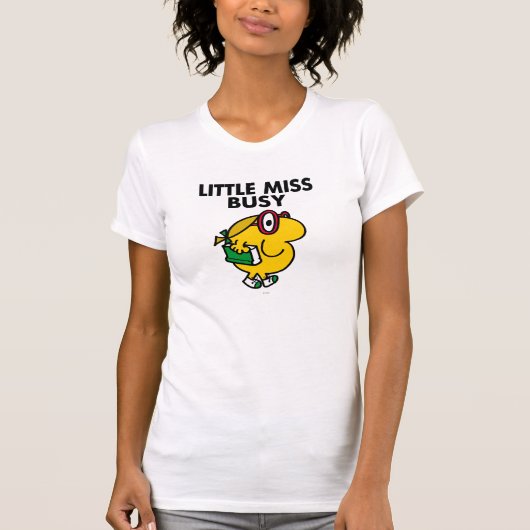 Little Miss Busy | Reading Time Baby T-shirt (Vorderseite)