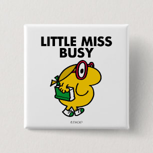 Little Miss Busy   Reading Time Button