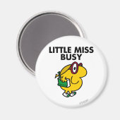 Little Miss Busy | Reading Time Magnet (Vorderseite/Rückseite)