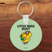 Little Miss Busy | Reading Time Schlüsselanhänger (Rückseite)