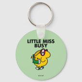 Little Miss Busy | Reading Time Schlüsselanhänger (Rückseite)