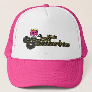 Little Miss Chatterbox Dunkle Grünschrift Truckerkappe