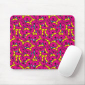 Little Miss Chatterbox | Hellrosa Muster Mousepad (Mit Mouse)