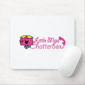 Little Miss Chatterbox | Telefonkabelschrift Mousepad (Mit Mouse)