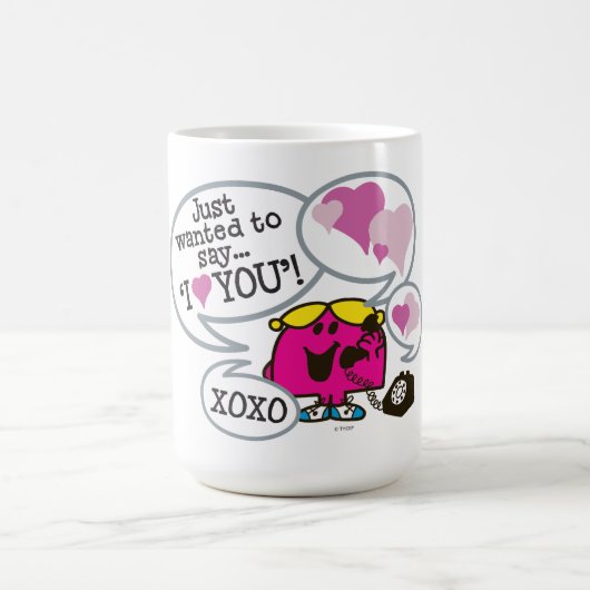 Little Miss Chatterbox | Valentine Kaffeetasse (Mittel)