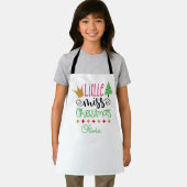 Little Miss Christmas Girls Name Schürze (Insitu)