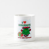 Little Miss Christmas | I Liebe Urlaub Kaffeetasse (Mittel)