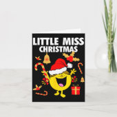 Little Miss Christmas Karte (Vorderseite)