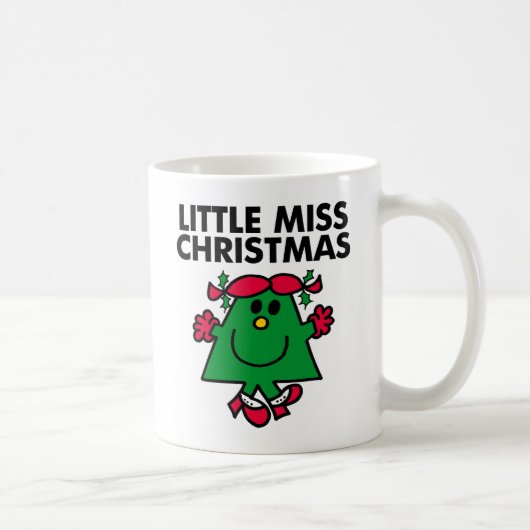 Little Miss Christmas Lächeln Kaffeetasse (Rechts)