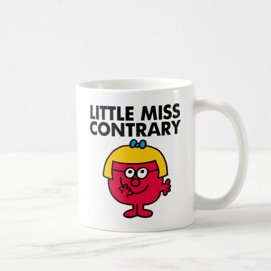 Little Miss Contrary Kaffeetasse (Rechts)