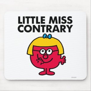 Little Miss Contrary Mousepad