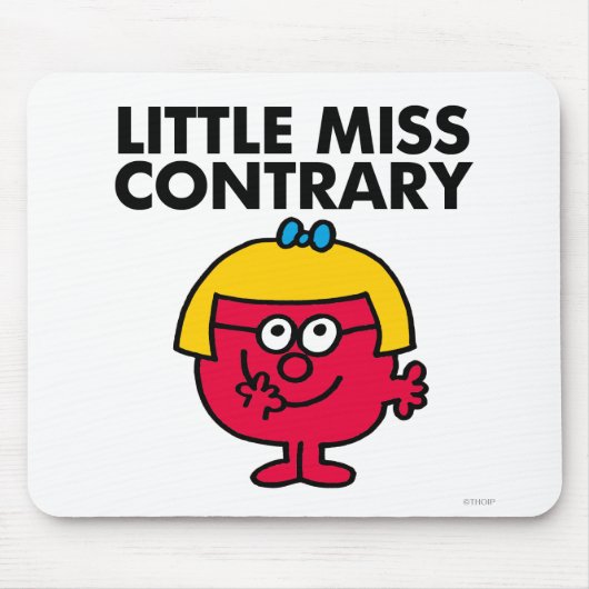 Little Miss Contrary Mousepad (Vorne)