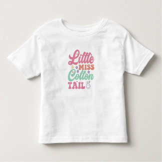 Little Miss Cotton Schwanz Kleinkind T-shirt