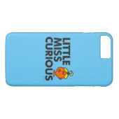 Little Miss Curious | Schwarze Schrift Case-Mate iPhone Hülle (Rückseite (Horizontal))