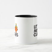 Little Miss Curious | Schwarze Schrift Tasse (Zentrum)