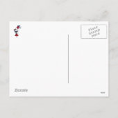 Little Miss Death Valentine Feiertagspostkarte (Rückseite)