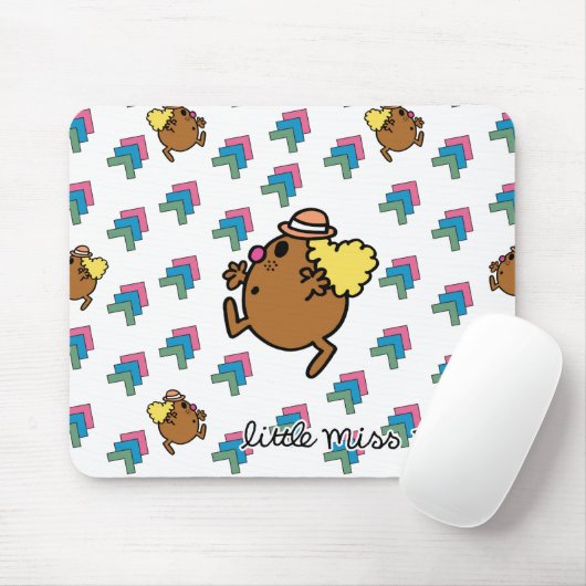 Little Miss Dotty | Farbige Punkte Mousepad (Mit Mouse)