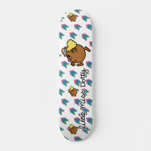 Little Miss Dotty Farbige Punkte Skateboard