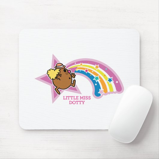 Little Miss Dotty | Jagd auf Regenbows Mousepad (Mit Mouse)