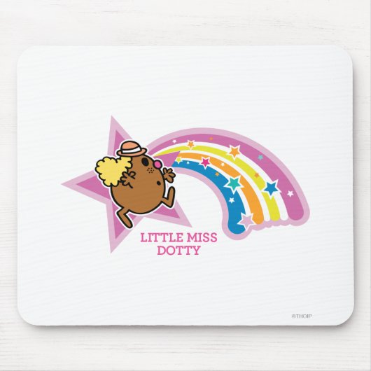 Little Miss Dotty | Jagd auf Regenbows Mousepad (Vorne)
