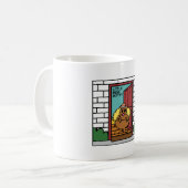 Little Miss Dotty | Offene Tür Kaffeetasse (Vorderseite Links)