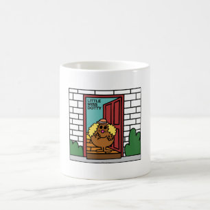 Little Miss Dotty   Offene Tür Kaffeetasse