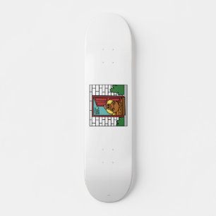 Little Miss Dotty Offene Tür Skateboard