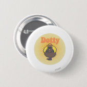Little Miss Dotty | Spotlight Button (Vorne & Hinten)