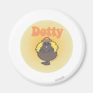 Little Miss Dotty   Spotlight Magnet