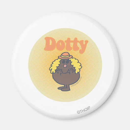 Little Miss Dotty | Spotlight Magnet (Vorne)