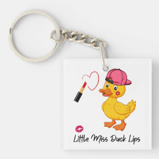 "Little Miss Duck Lips" Schlüsselanhänger