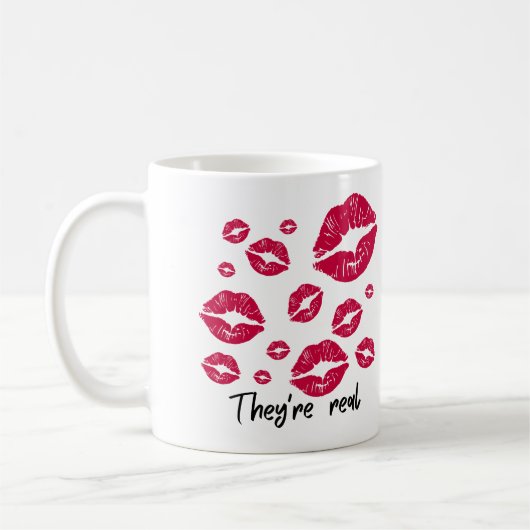 "Little Miss Duck Lips" Tasse (Links)