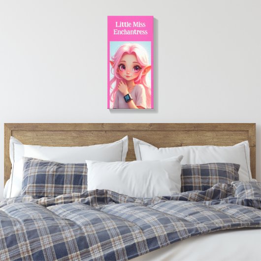 Little Miss Elf  Leinwanddruck (Insitu (Schlafzimmer))