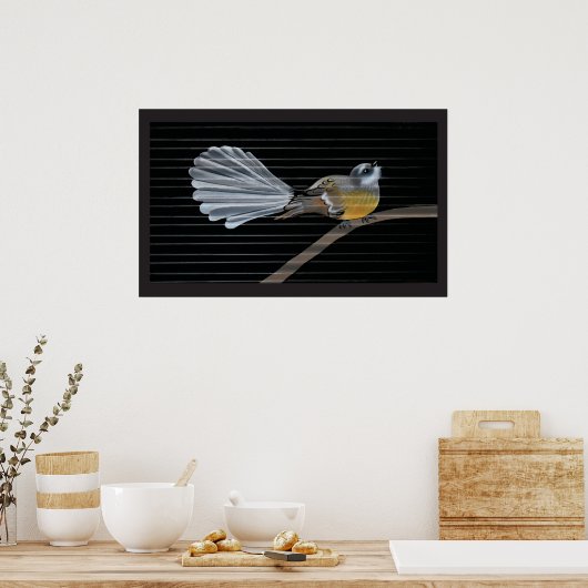 Little Miss Fantail Poster (Küche)